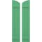 Ekena Millwork Americraft 3-Board (2 Batten) Wood Joined Board-n-Batten Shutters w/Ellipt Top, ARW101BE311X77LPH, PR ARW101BE311X77LPH - alternate 1
